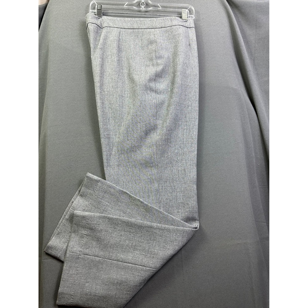 Kasper Kate Classic Fit Grey Dress Pants Trousers Womens Size 12 Office Wear